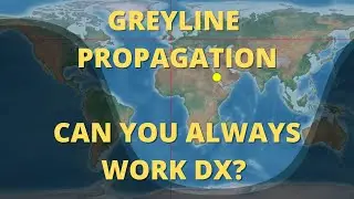 Attempting to work some Greyline DX over Saltwater