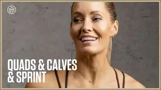 40MIN Lower Body Unilateral Strength + Sprint // Day 34: HR12WEEK 5.0