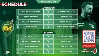 PDC World Darts Championship 2024 Round 1 Richard Veenstra vs Ben Robb 2023 12 20 HUN