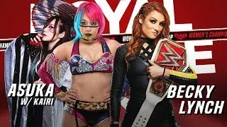 Royal Rumble 2020: Becky Lynch Vs Asuka [Simulation] #RoyalRumble #WWE #WWE2K20