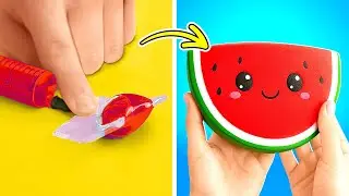 DIY ИДЕИ ДЛЯ ПОП-ИТА 💥 Сделай Свою Собственную Игрушку-Антистресс От 123 GO!
