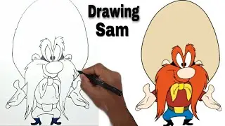 drawing Yosemite Sam | from Looney tunes
