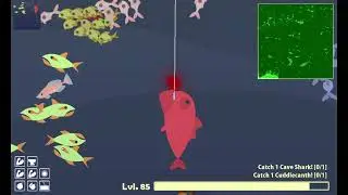 Как споймать Turgeon (Тургеона) и Brimble (Бримбла) в игре Cat Goes Fishing?
