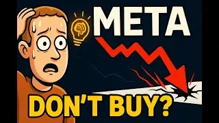 META STOCK WARNING!! Don't Buy The Dip Yet! ( My Analysis & Price Targets)