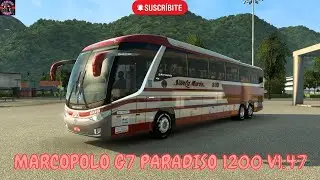 EURO TRUCK SIMULATOR 2 BUS MARCOPOLO G7 PARADISO 1200 1.47