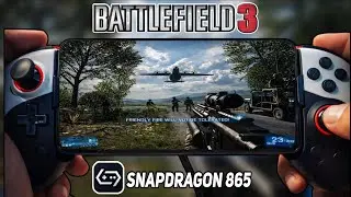 Battlefield 3 Gameplay with Controller on Android | Mission 10 | Gamehub | Snapdragon 865