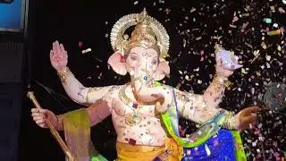सांताक्रूझ चा विघ्नहर्ता आगमन सोहळा 2025 😍❤️मंडळ:- #tendingshort  #explore #viral #ig #explorepage 
