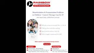 Misarticulation & Pronunciation Problems in Children | Best Speech Therapy in Hyderabad