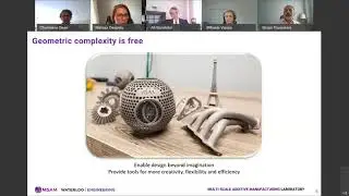 Research Talks: The next generation of additive manufacturing