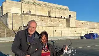 Nazi Zeppelin Field and Hitler Youth academy in Nuremberg 11-2024