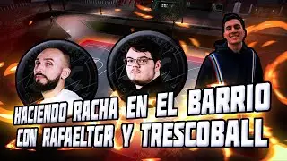 PODR&Iacute;A TRESCO SER PROFESIONAL EN NBA2K?  | Racha en EL BARRIO con RAFAELTGR y TRESCOBALL