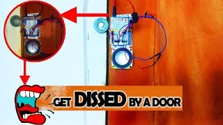 Watch this door roast intruders