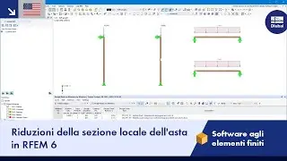 [EN] Riduzioni della sezione locale dell'asta in RFEM 6