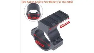 Review 30mm/1 Scope Ring 20mm weaver Picatinny Rail Mount Scope Laser Sight Torch VED16 P