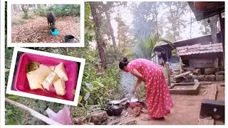 Morning routine നാട്ടിൻപുറത്തെ വീട്ടമ്മ