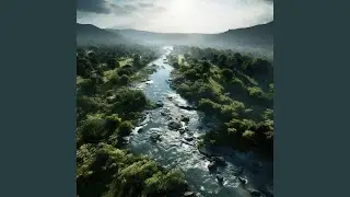 River's Gentle Caress in Ambient Tunes