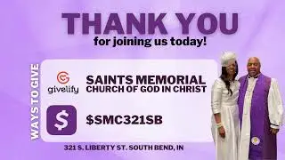 Sunday Morning Worship Service - Bishop Carl J. Steen