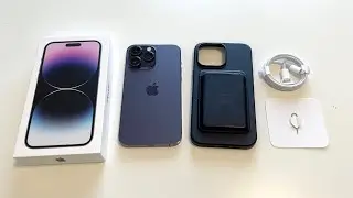 Распаковка iPhone 14 Pro Max: Deep Purple!
