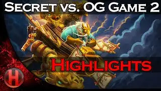 OG vs. Secret Game 2 Highlights Dota 2 @Major