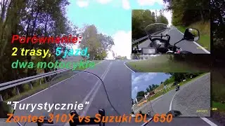 Mały test: Turystycznie 5 jazd na 2 trasach na 2 motocyklach.