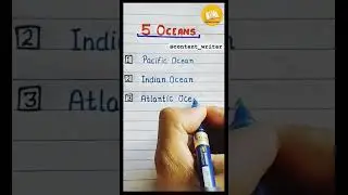 Ocean Name, Mahasagar ke naam, 5 oceans name,five ocean name, oceans,5 oceans,oceans name in english