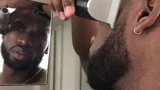 Beard Shape Up With Razor And Bevel Trimmer (Using Bevel T-Blade)