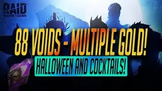 88 Voids Shards, MULTIPLE LEGOS and DRINKS, Happy Halloweeen! | RAID Shadow Legends