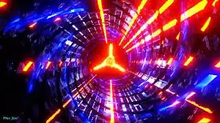 1H - 4K VJ LOOPS 2025 VSMR ASMR Visual - Tunnel -  ULTRA HD | VJ set | Pier_Em