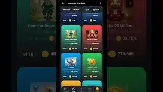 Hamster kombat 30 June daily combo card|| 5 million token for all users|| #shorts
