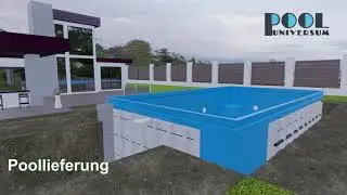 Polypropylen Pool Installation Pool-Universum
