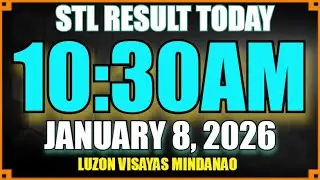 Stl Result Today [10:30am JANUARY 8, 2026] | Lotto Result Today