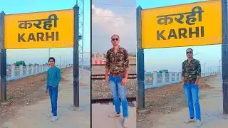 Karhi Railway station Satna mp #karhi #railway #station #satna #mp #ytstudio #ytvlogs #vlogs