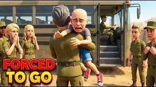 Classic Caillou Sent to Military School 😨  Tries to Escape..  Grounded