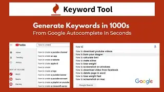 Keyword Tool | The #1 free Google Keyword Planner alternative
