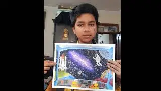 Subham Thakur | Tripadma Vidyashram Secondary School | Space Art Competition 2023