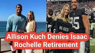 TikToker Allison Kuch Denies Husband Isaac Rochell Is Retiring From NFL @RLAMO