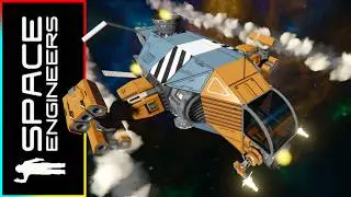 Ракетный ударный корабль LVC-6B «Ястреб-перепелятник»! — Космические инженеры