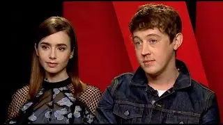 Interview - Lily Collins, Alex Sharp - To the Bone