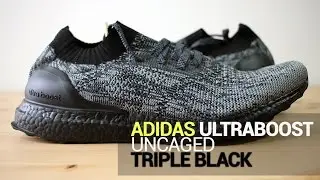 Adidas Ultra Boost Uncaged Triple Black - Unboxing, On Feet, & Overview
