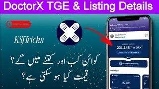 DoctorX Price Prediction || TGE and Listing Details || Total Supply and Token Distribution