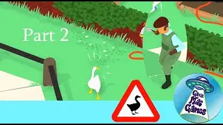 Locking the Gardener out!! SNEAKYYY BEAKKY ~ Untitled Goose Game - Part 2 - GavinMacGames