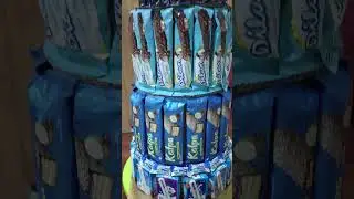 Snack tower ulang tahun  jumbo untuk ulang tahun si bungsu #shorts