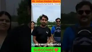 Pesh Hai Kamal Ka Mini Tank Worth Rs.1 Crore 😱 - Artificial Intelligence Base Robotic Tank #shorts