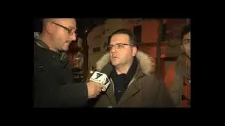 Roberto Centrone TG7 30 01 2013 Protesta Commercianti Polignano