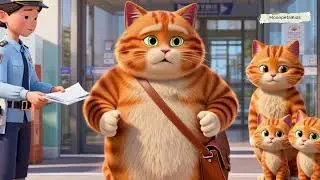 A Father Cat&rsquo;s Fall, A Mother&rsquo;s Strength 🐾 | Emotional Miniature Cat Family Short Film