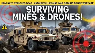 Humvee & MRAP in Ukraine: Surviving Mines and FPV Drones in Battlefield Hell!