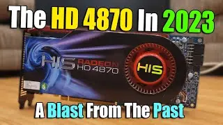 Играем на мощной видеокарте 2008 года! &mdash; Разгон HD 4870 512 МБ в 2023 году
