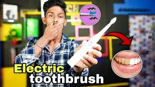(COBOR )smart electric toothbrush unboxing and review  ($.16?) best toothbrush//