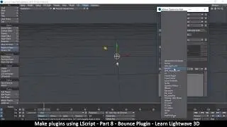 LScript Tutorial | Part 8 - Bouncing Ball | How to make plugins for lightwave 3D