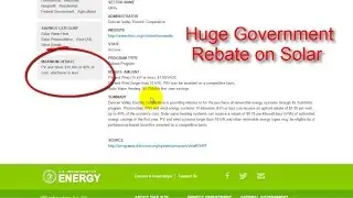 Government Sponsored Solar Program